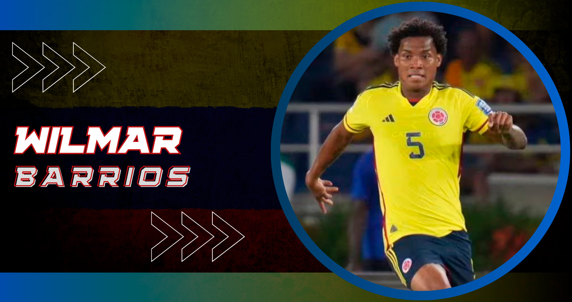 Barrios debutó con la selección absoluta de Colombia